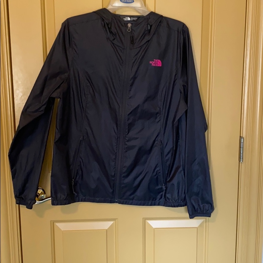 The North Face Gray Windbreaker/Raincoat